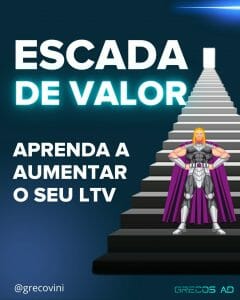 escada de valor lifetime value