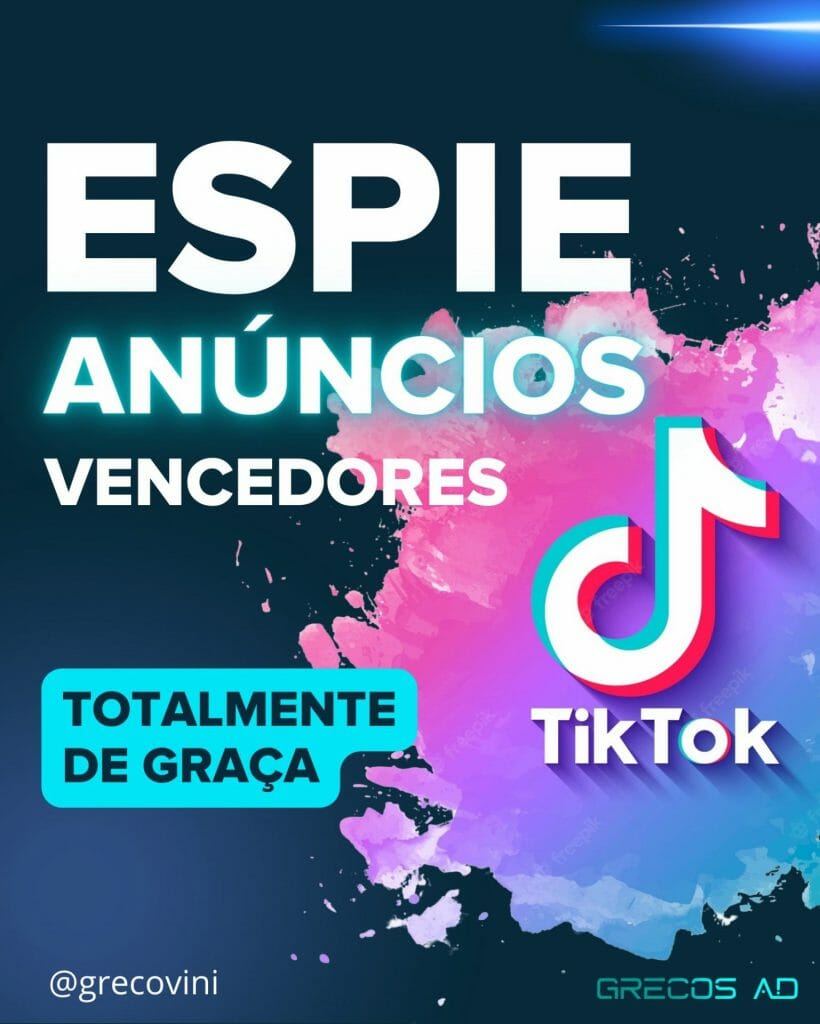 espiar anúncios tiktok