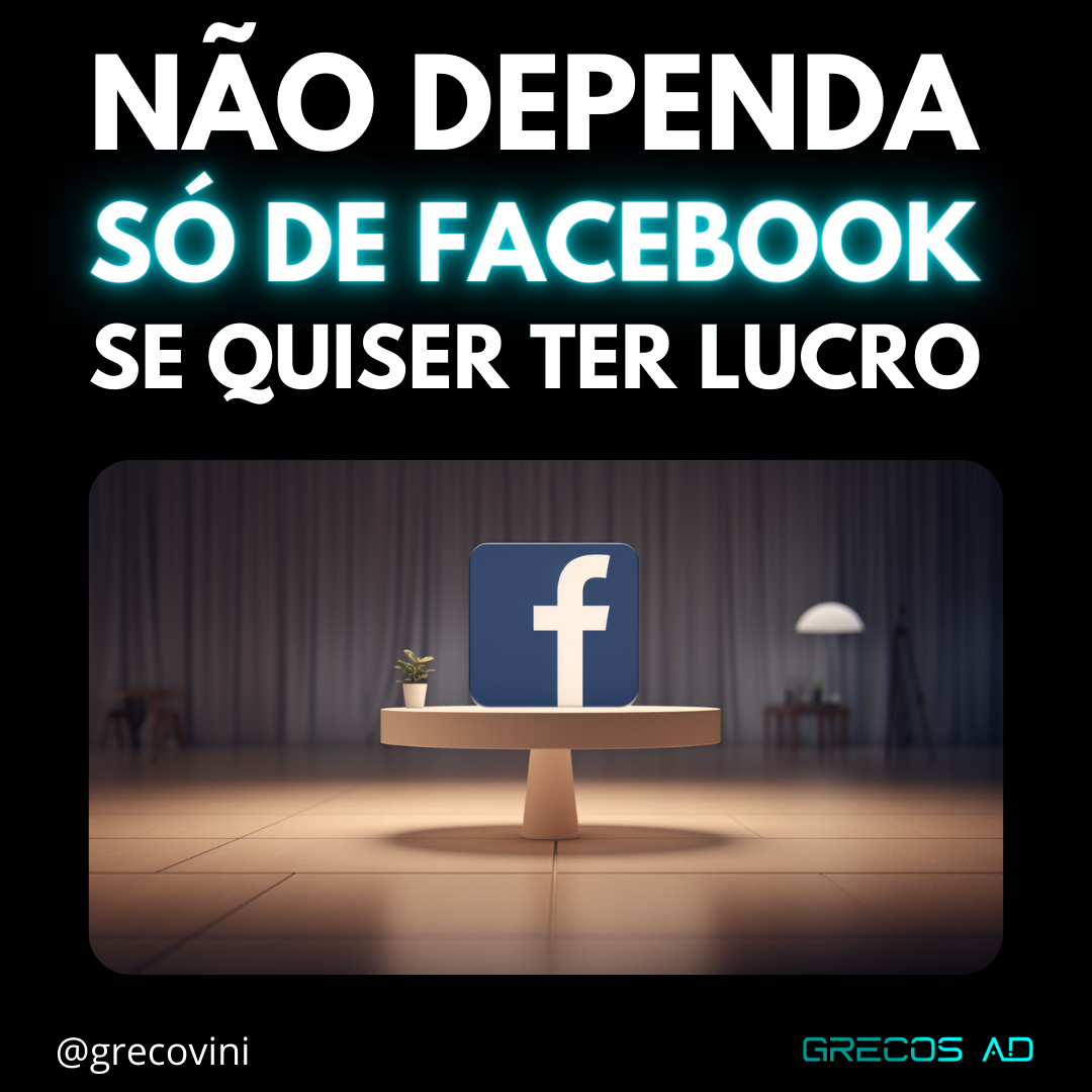 Não dependa só de facebook ads